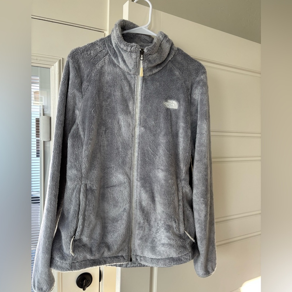 Gray North Face Jacket